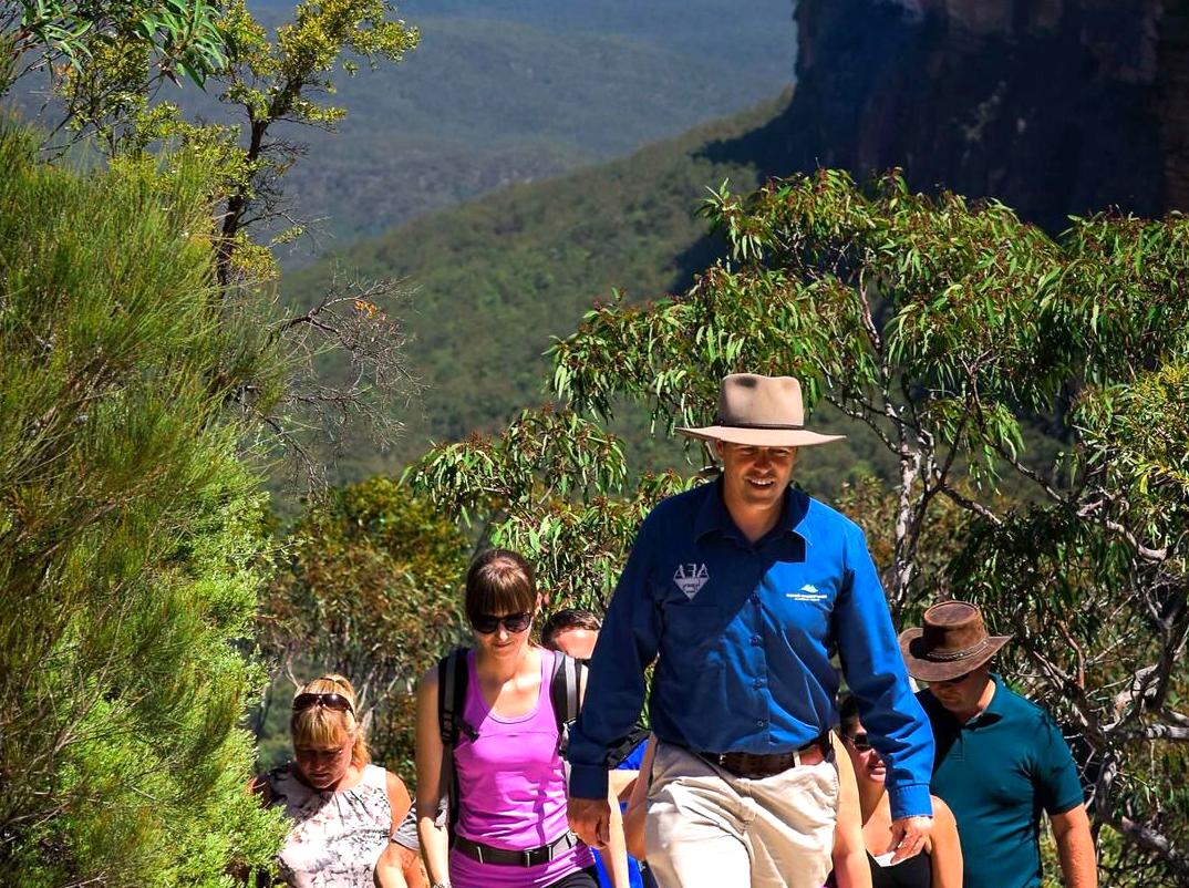 leftofcollegestation|Govetts Leap Lookout: The dramatic views from Govetts Leap Lookout.